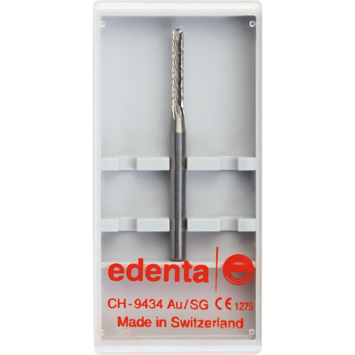 Carbide parallel milling cutter 2636 Cross serration top round, HPK 103, Figure 137, 10 mm, ISO 015