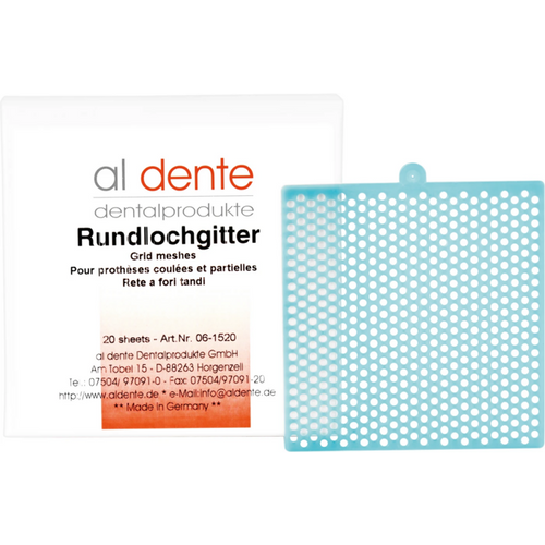 Round hole grille Pack of 20 pieces upper jaw