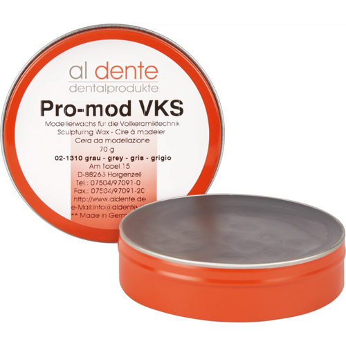 Modeling wax Tin 70 g gray VKS