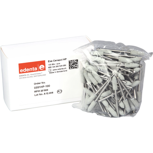 Exa Cerapol Pack of 100 pieces light gray, HP, figure 292, 16 mm, ISO 050
