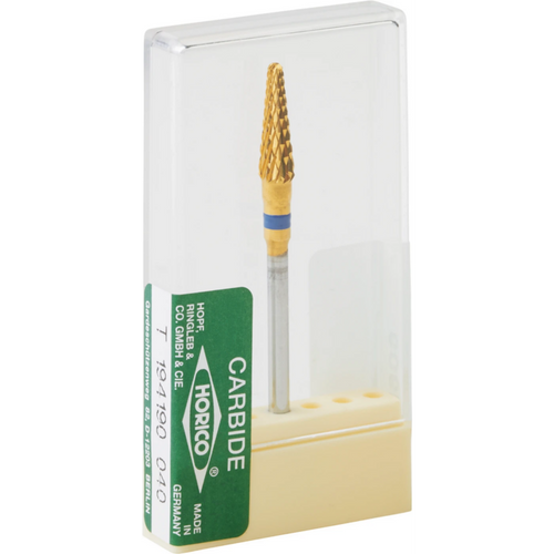 Carbide milling cutter 194 piece titanium nitride coated, cross serration, blue normal, HP, figure T194, 13 mm, ISO 040