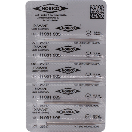 Diamond grinder H 001 Pack of 5 pieces HP, figure 001, ISO 005