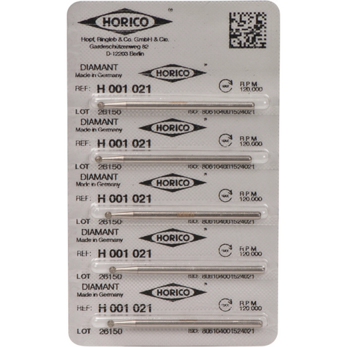 Diamond grinder H 001 Pack of 5 pieces HP, figure 001, ISO 021