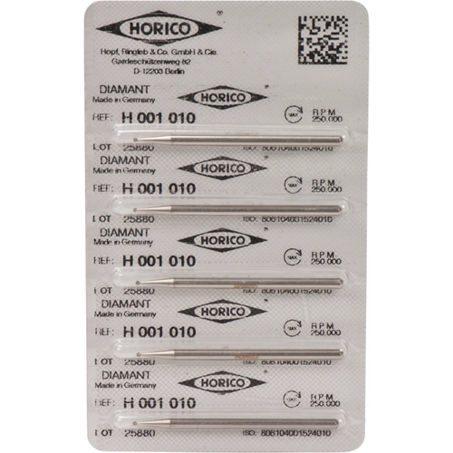 Diamond grinder H 001 Pack of 5 pieces HP, figure 001, ISO 010