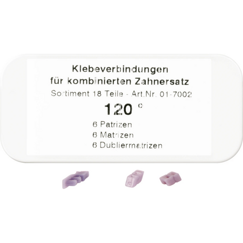 Adhesive bonds Pack of 5 regular, 120°