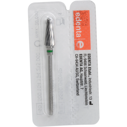 Carbide milling cutter, ground 80 Single toothing green coarse, HP, Figure 194, 15 mm, ISO 060