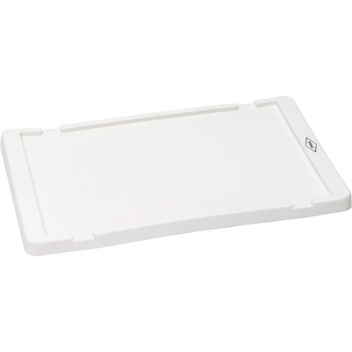 Laboratory container piece Lid white size 3