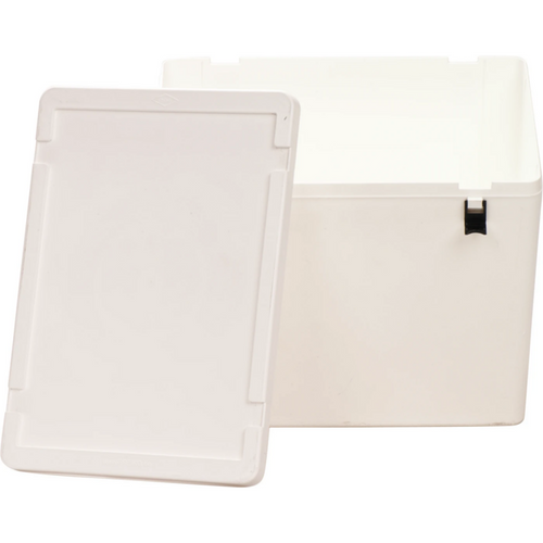 Laboratory container Container and lid size 4 white