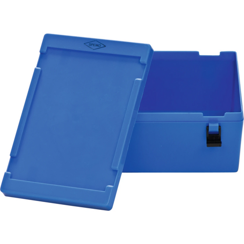 Laboratory container Units Container and lid blue size 2