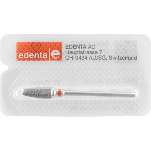 Carbide milling cutter, ground 20 Piece Cross serration, red fine, HP, Figure 274, 14 mm, ISO 060