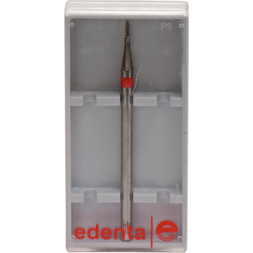 Carbide milling cutter, ground 20 Piece Cross serration, red fine, HP, Figure 274, 3.5 mm, ISO 014