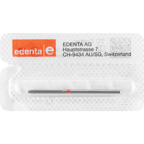 Carbide milling cutter, ground 20 Piece Cross serration, red fine, HP, Figure 292, 16 mm, ISO 023