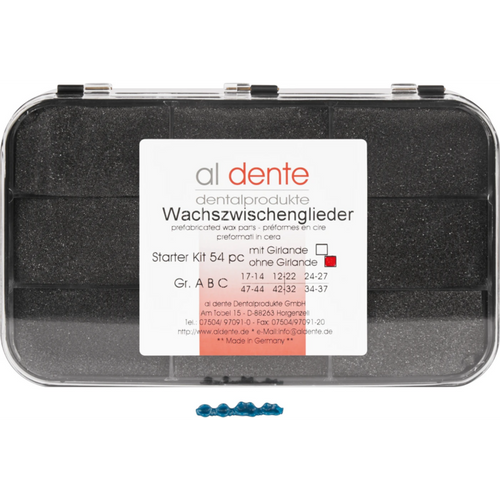 Wax blocks without garland Starter kit