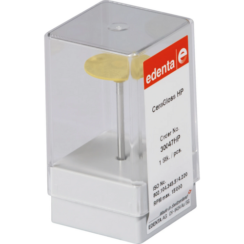 CeraGloss-Flex piece yellow, HP, figure 345, 0.6 mm, ISO 220