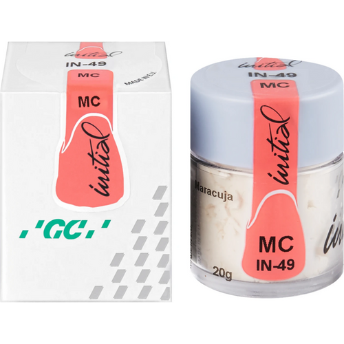 GC Initial™ MC Tin 20 g powder inside 49-passion fruit