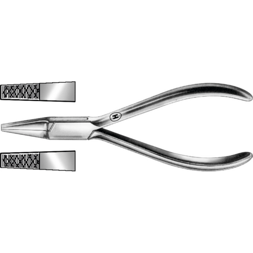 Flat nose pliers piece HSL 474-13, 130 mm