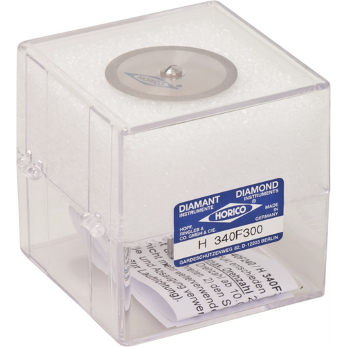 DIAFLEX® 340 piece double-sided, flexible, yellow extra fine, HP, figure 340 F, 0.25 mm, ISO 300