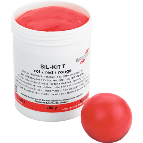 SIL-KITT Tin 150 g red