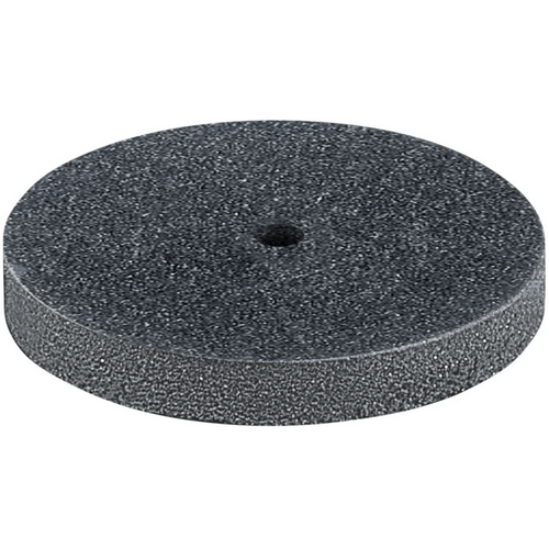 EVEFLEX Pack of 10 pieces unmounted, black coarse, figure wheel, 22 x 3 mm