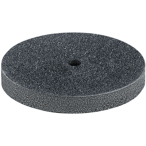 EVEFLEX Pack of 100 pieces unmounted, black coarse, figure wheel, 22 x 3 mm
