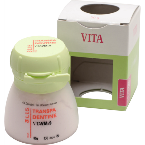 VITA VM® 9 3D-MASTER® Can 50 g powder transpa dentine 3L1.5