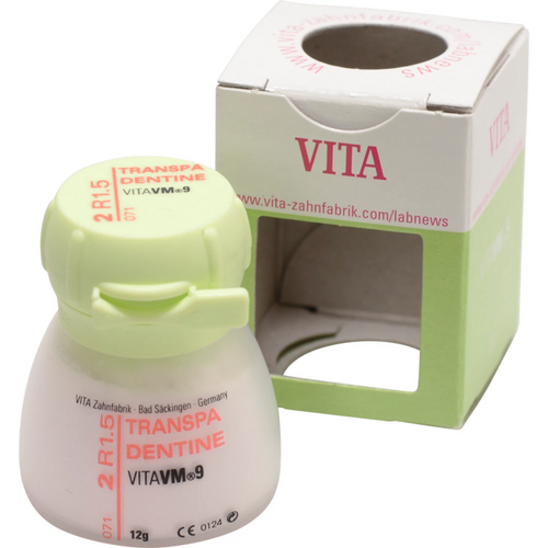 VITA VM® 9 3D-MASTER® Can 12 g powder transpa dentine 2R1.5