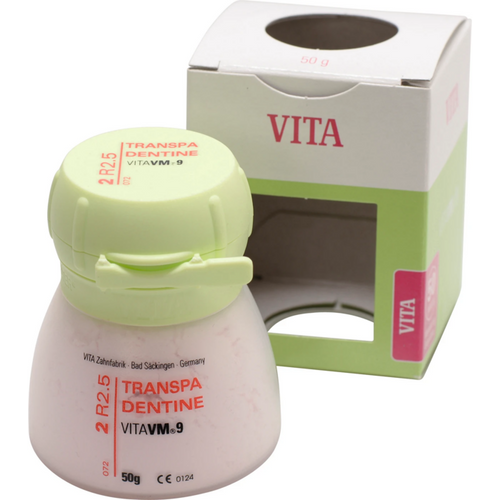 VITA VM® 9 3D-MASTER® Can 50 g powder transpa dentine 2R2.5