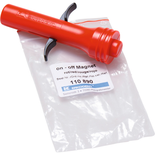 on-off magnet Piece red