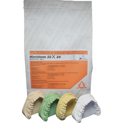 Hinristone® 22 Bag 25 kg super hard plaster golden brown