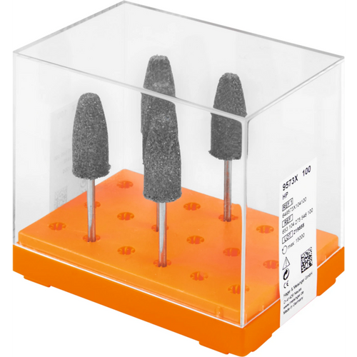 Finishing stone 9573X Pack of 5 blue, HP, figure 275, 24 mm, ISO 100