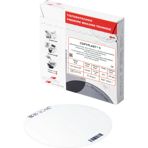 COPYPLAST® C Pack of 100 pieces round, Ø 125 mm