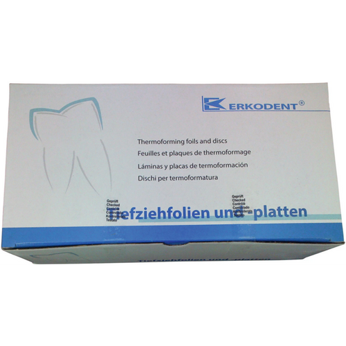 Erkoflex 95 Pack of 50 pieces transparent, Ø 125 mm, thickness 2.5 mm