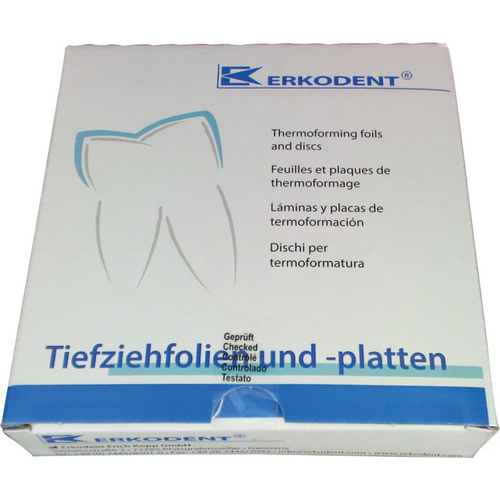 Erkolen Pack of 20 pieces transparent, Ø 120 mm, thickness 1 mm