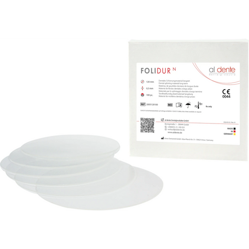 FOLIDUR N Pack of 5 x 20 pieces 120 mm, thickness 0.5 mm