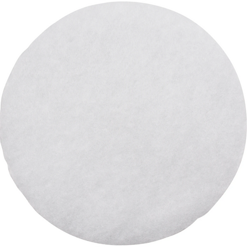 Filter mat Pack of 5 pieces interior, Ø 200 mm, round, white
