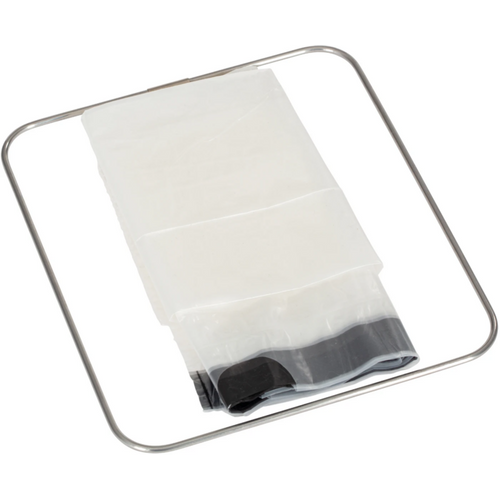 Disposal bag for Silent Starter kit wire ring, disposal bag, pressure seal bag