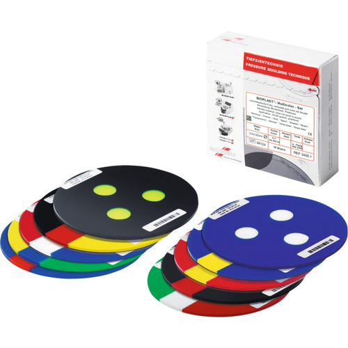 BIOPLAST® MULTICOLOR Set Multicolor, 10 pieces (different colors)