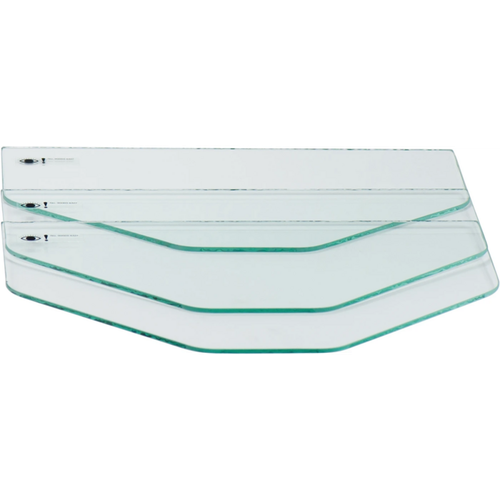 Glass panes Pack of 3 pieces uncoated, f. Basic classic
