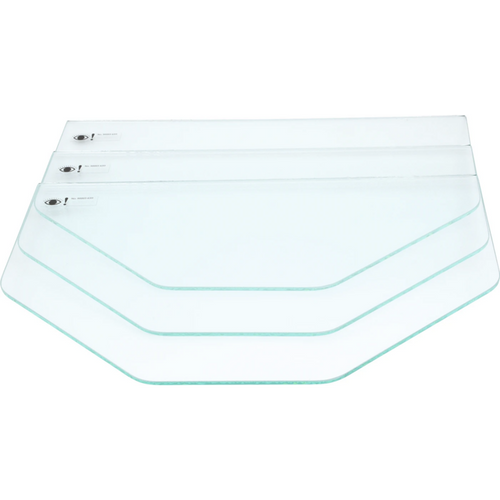 Glass panes Pack of 3 pieces uncoated, f. Basic quattro, Basic quattro IS, Basic master
