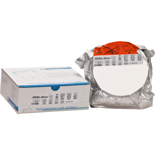 Erkoloc-pro green Pack of 10 pieces Ø 120 mm, thickness 4 mm