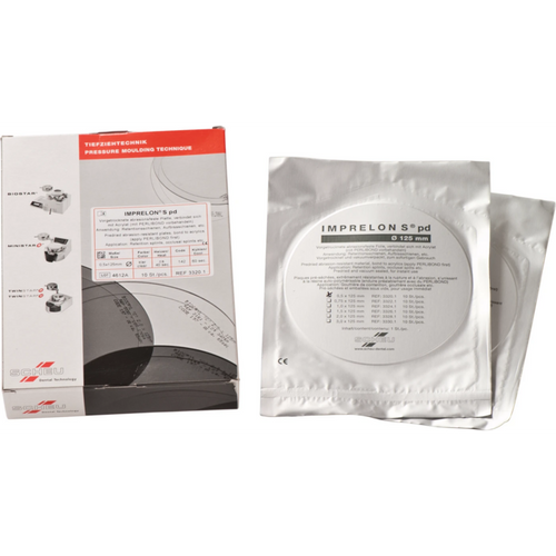IMPRELON® S pd Pack of 10 pieces Ø 125 mm, thickness 0.5 mm