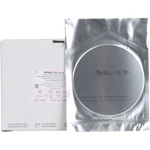 IMPRELON® S pd Pack of 100 pieces Ø 125 mm, thickness 1 mm