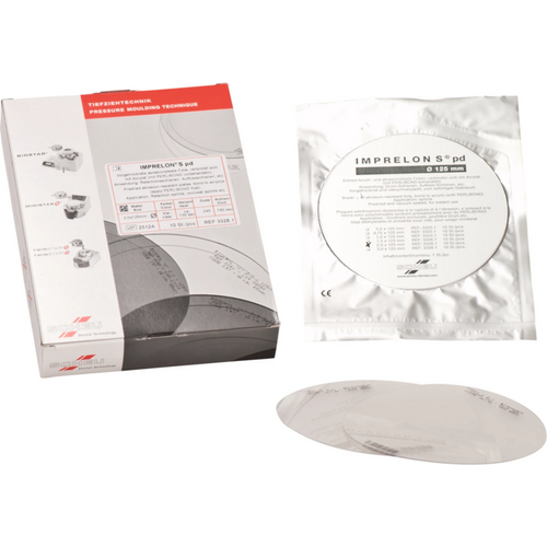 IMPRELON® S pd Pack of 10 pieces Ø 125 mm, thickness 2 mm