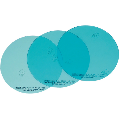 Erkodur-freeze Pack of 50 pieces Ø 120 mm, thickness 2.5 mm