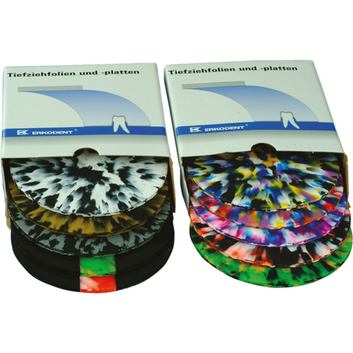 Erkoflex-freestyle Pack of 5 confetti, 125 x 125 mm, thickness 2 mm