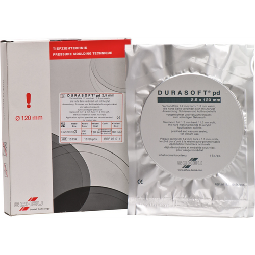 DURASOFT® pd Pack of 10 pieces Ø 120 mm, thickness 2.5 mm