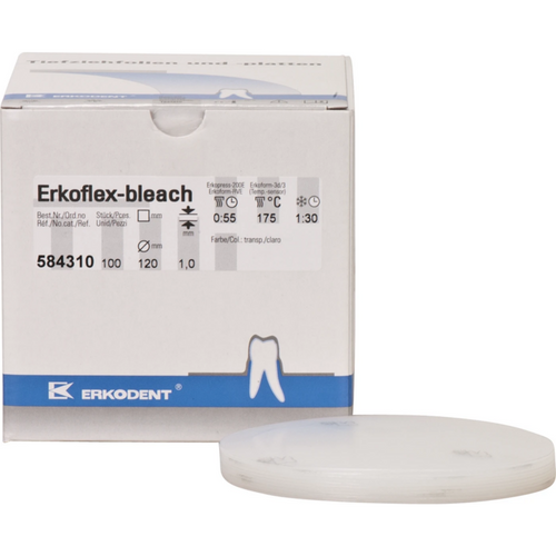 Erkoflex-bleach Pack of 100 pieces Ø 120 mm, thickness 1 mm