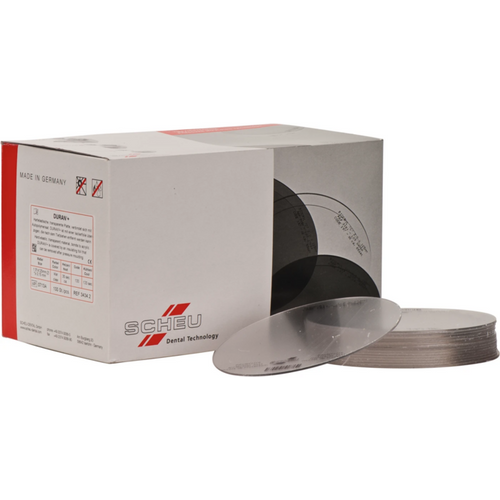 DURAN®+ Pack of 100 pieces Ø 125 mm, thickness 1.5 mm