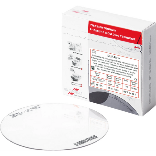 DURAN®+ Pack of 100 pieces Ø 125 mm, thickness 1 mm