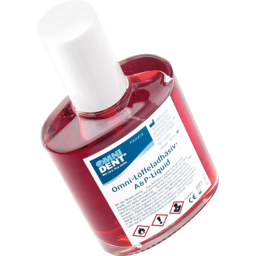 Avtrykkskje adhesiv flaske 30 ml alginat rød